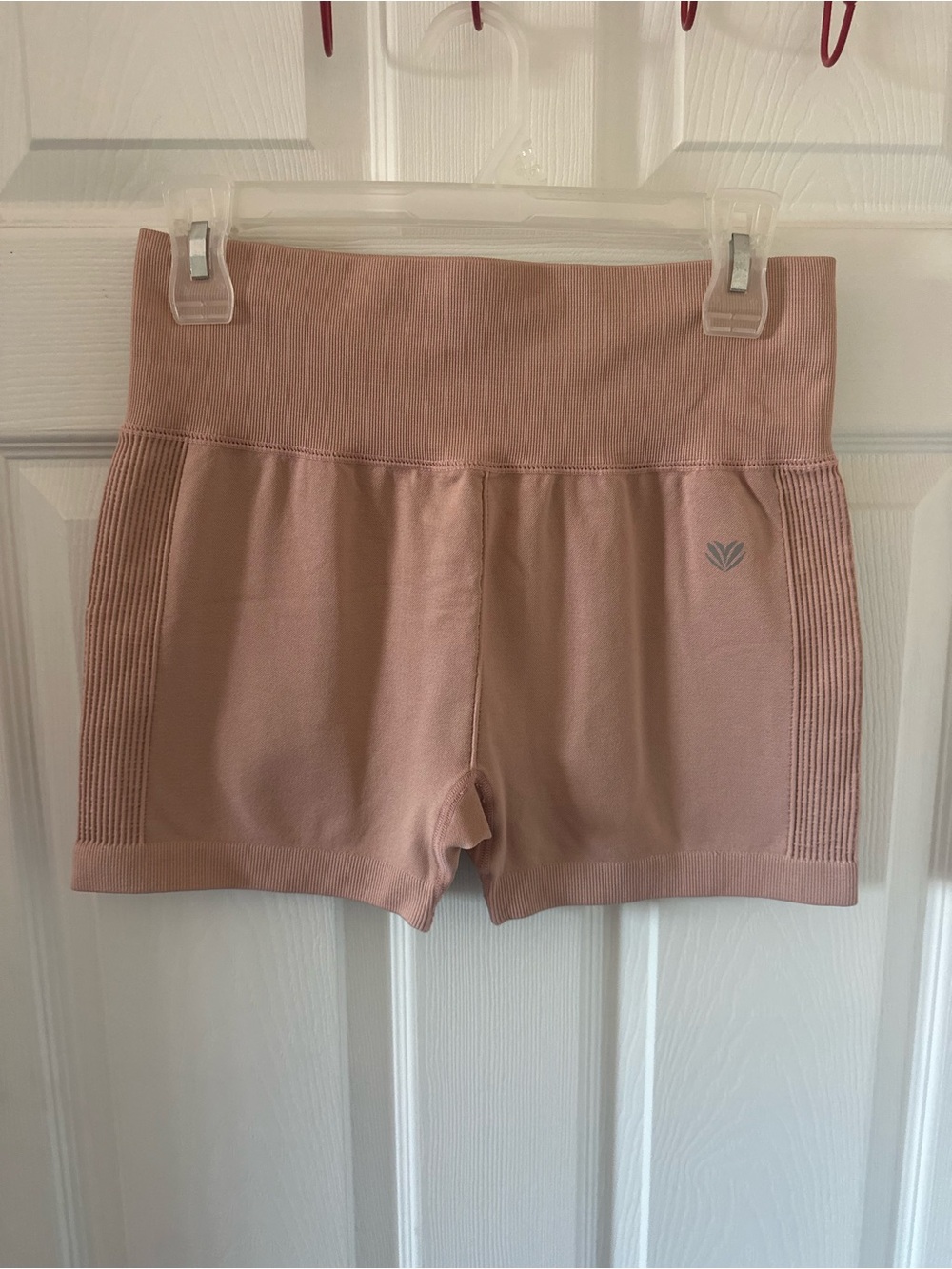 Forever 21 Large Biker Shorts Seamless High Waisted Gym Workout Shorts